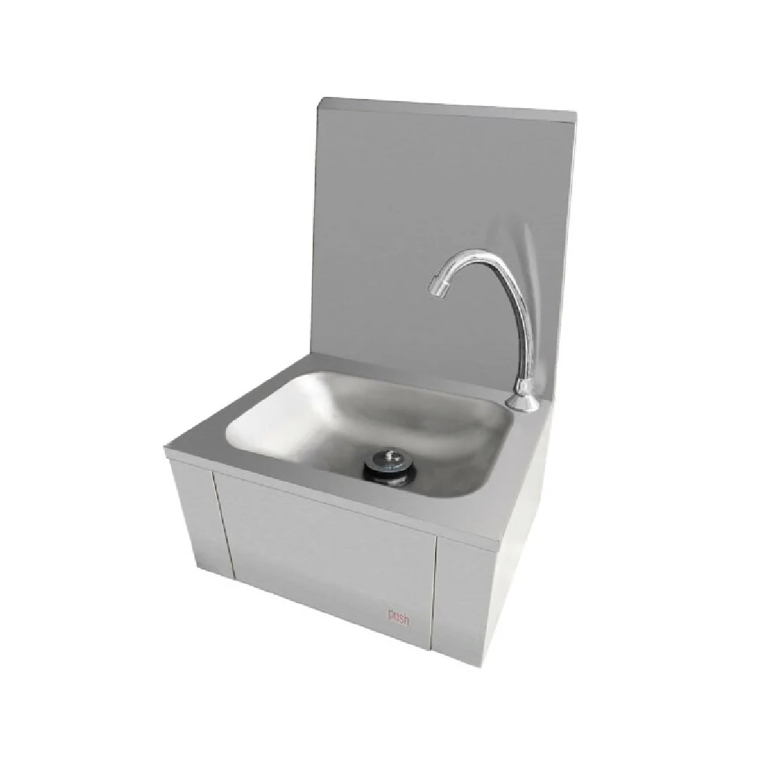 Handwaschbecken mit Kniebedienung – Bild 1