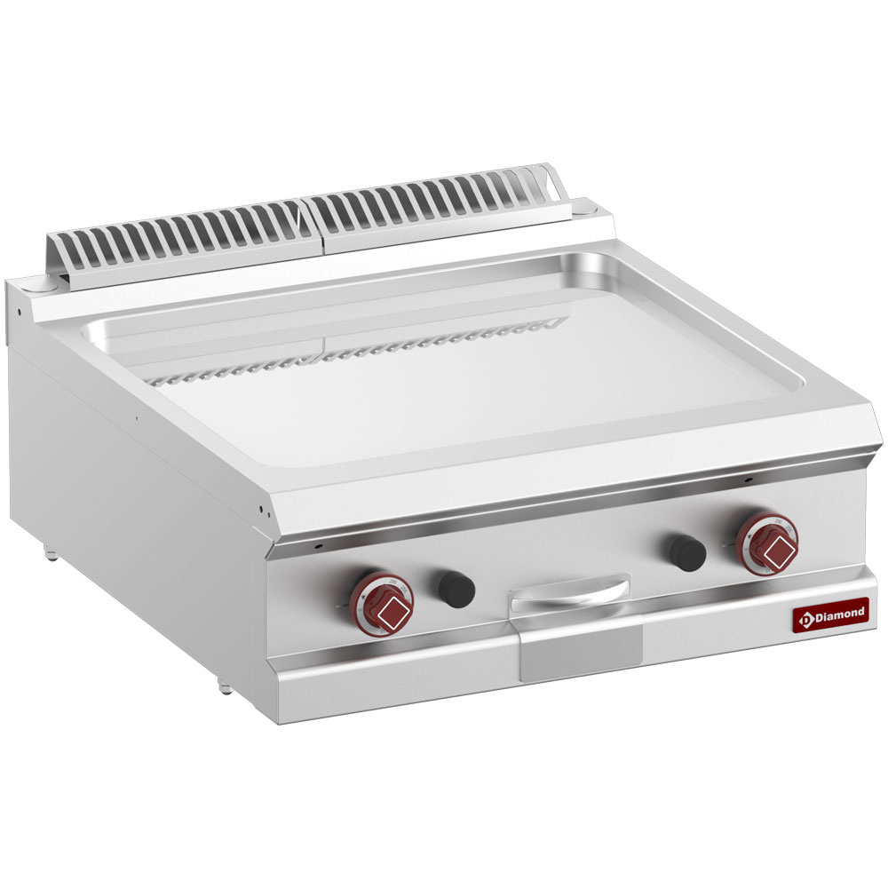 Diamond Grillplatte Gas 70/70 hartverchromt – Bild 1