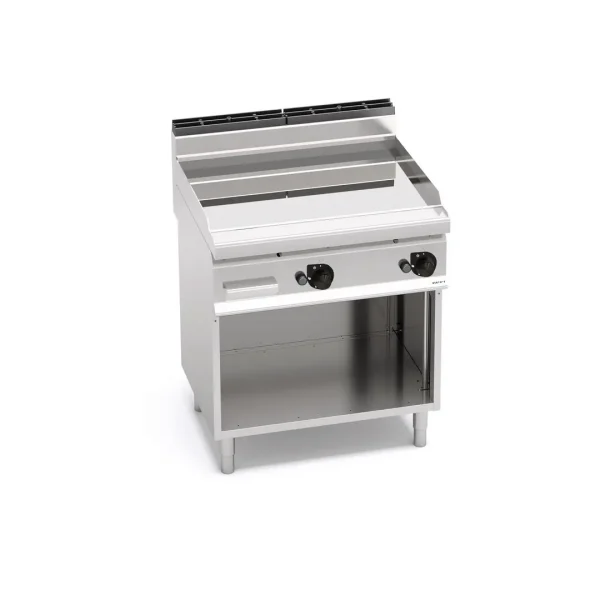 Bertos Gas Grillplatte Glatt Compound