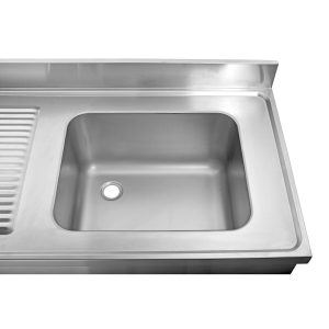 Spültisch 1 Becken Rechts 100/70 – Bild 3