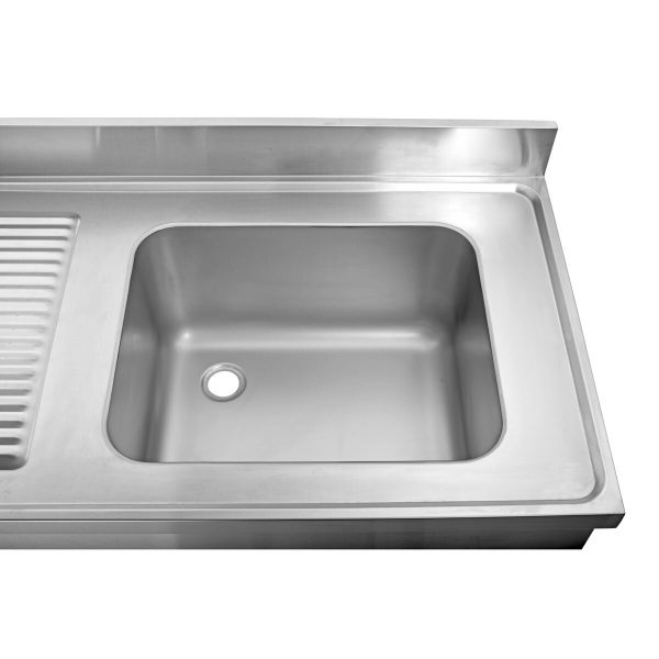 Spültisch 1 Becken Rechts 100/70